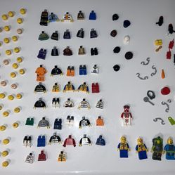 LEGO Minifigure Bulk Lot (135+ PIECES!)