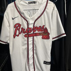 Atlanta Braves Ronald Acuña Jr. Jersey Nike Replica Men’s Size M