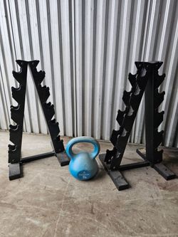 $50 each Dumbbells Rack. $50 each. Homestead.