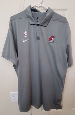 Portland Trailblazers Nike dry fit polo 