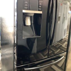 Black Kenmore French Door Refrigerator 