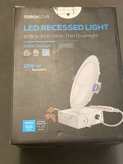 Torchstar LED Recessed Lights 6-Pack - Brand New