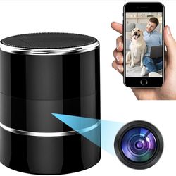 Hidden Spy WiFi Camera in Bluetooth Speaker with 240° Viewing Angle,Wireless Security Cameras,Security Cams Phone App,Hd 1080P,Motion Activated for Ho