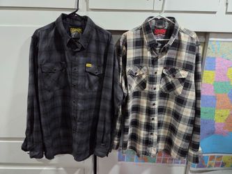 Dixxon Xxl Long Sleeve Flannel Shirts