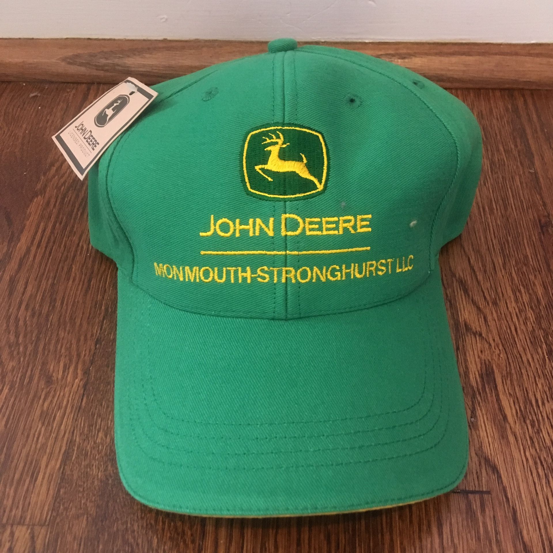 John Deere green logo hat, adjustable- New with tag!