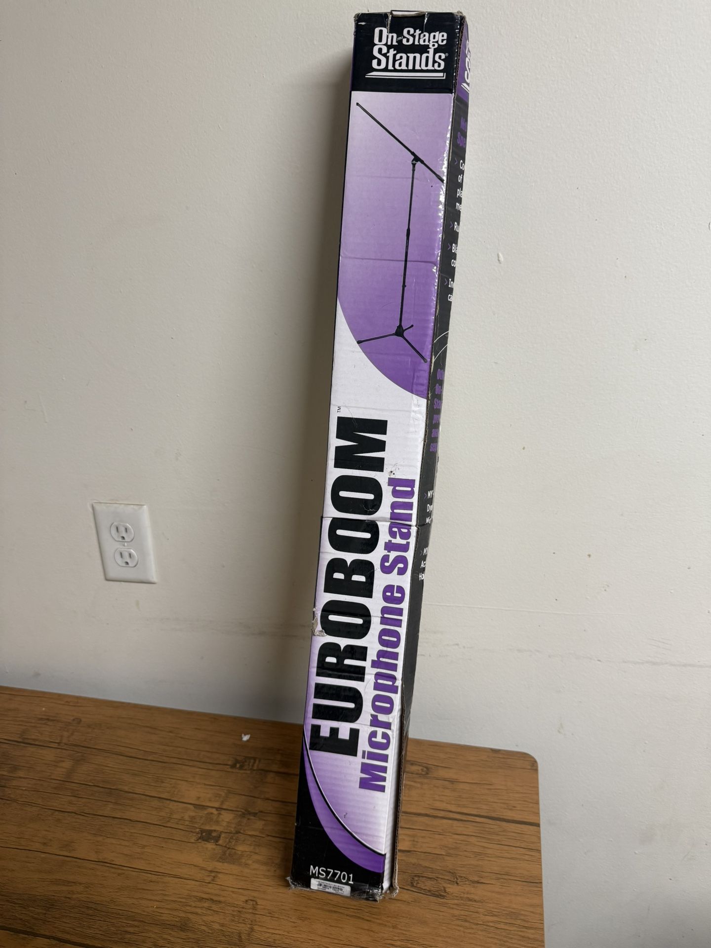 Euro Boom Microphone Stand MS7701 Brand New