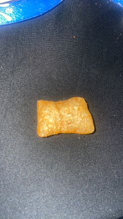 Chicharrón en forma de almohada