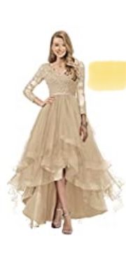 Champagne Formal dress