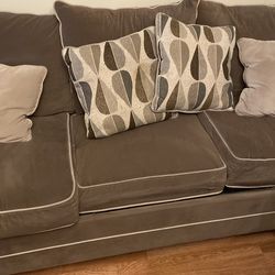 Sofa and loveseat