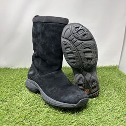 Merrell Primo Chill Massif Winter Boots Snow Shoes Womens Size 8 Black Suede