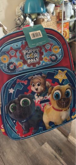 New puppy dog pals backpack  with tabs