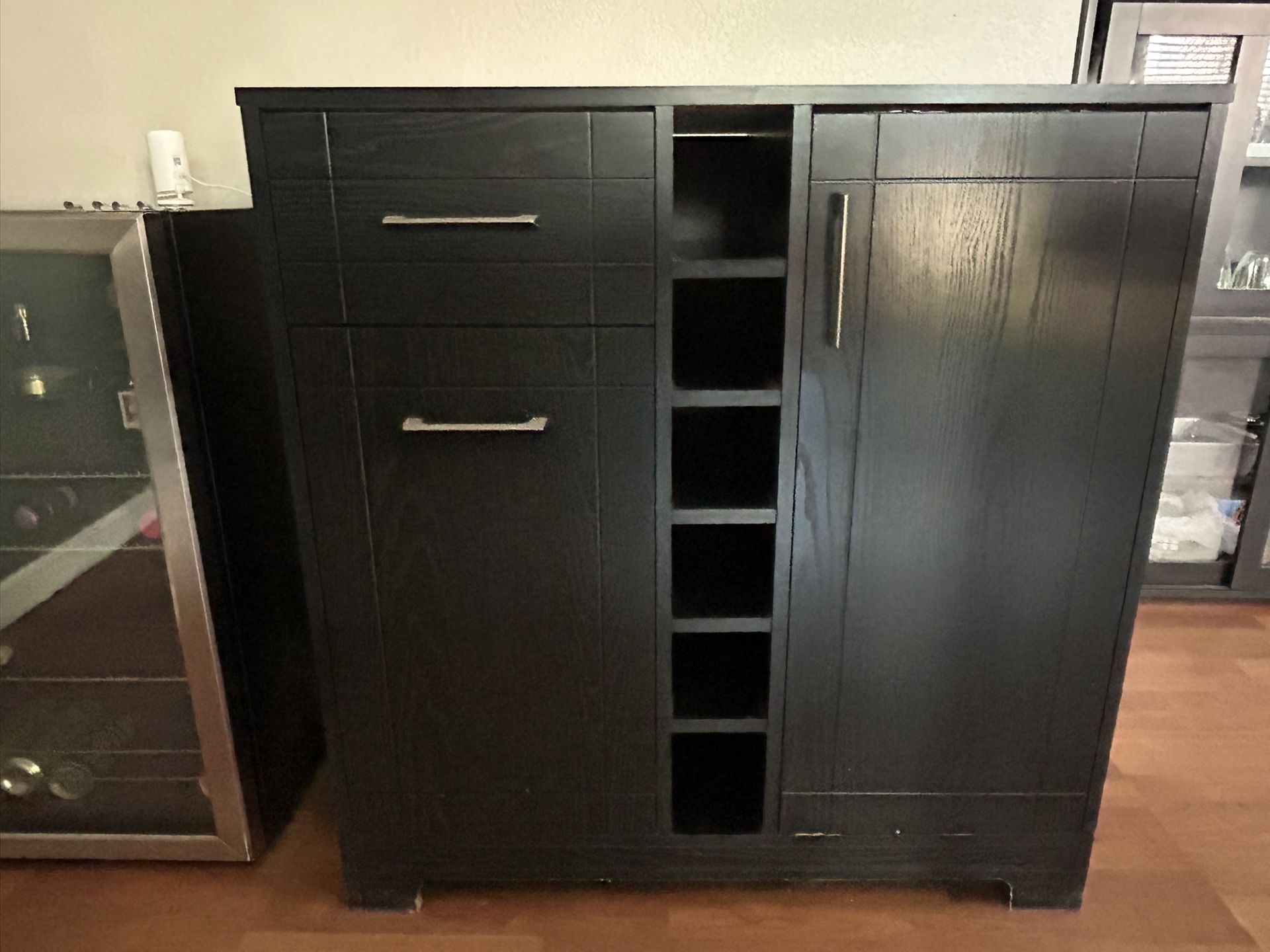 Wine And Liquor Cabinet