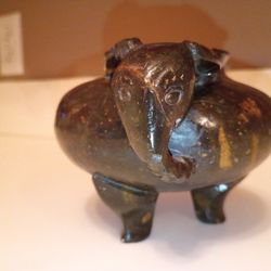 Chinese soapstone incense burner