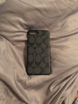 fake coach iphone 7 plus case