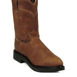 JUSTIN BOOTS - LIKE NEW