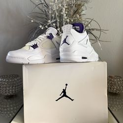 Jordan Purple Metallic 4s