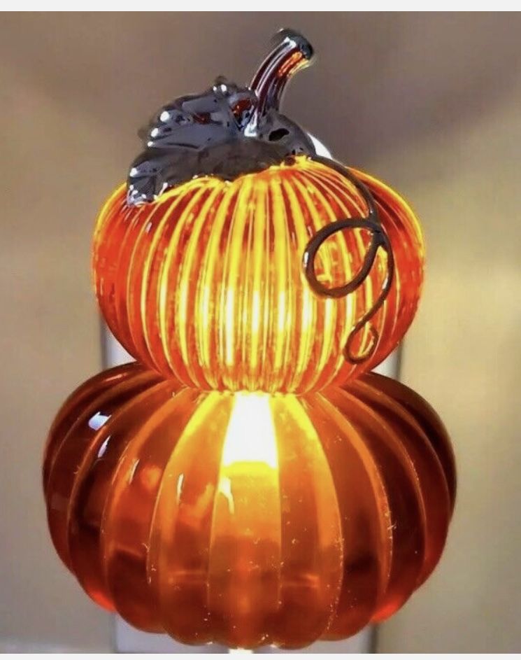Limited Edition Bath and Bodyworks Fall Themed Leaf & Pumpkin Wallflower Plugs