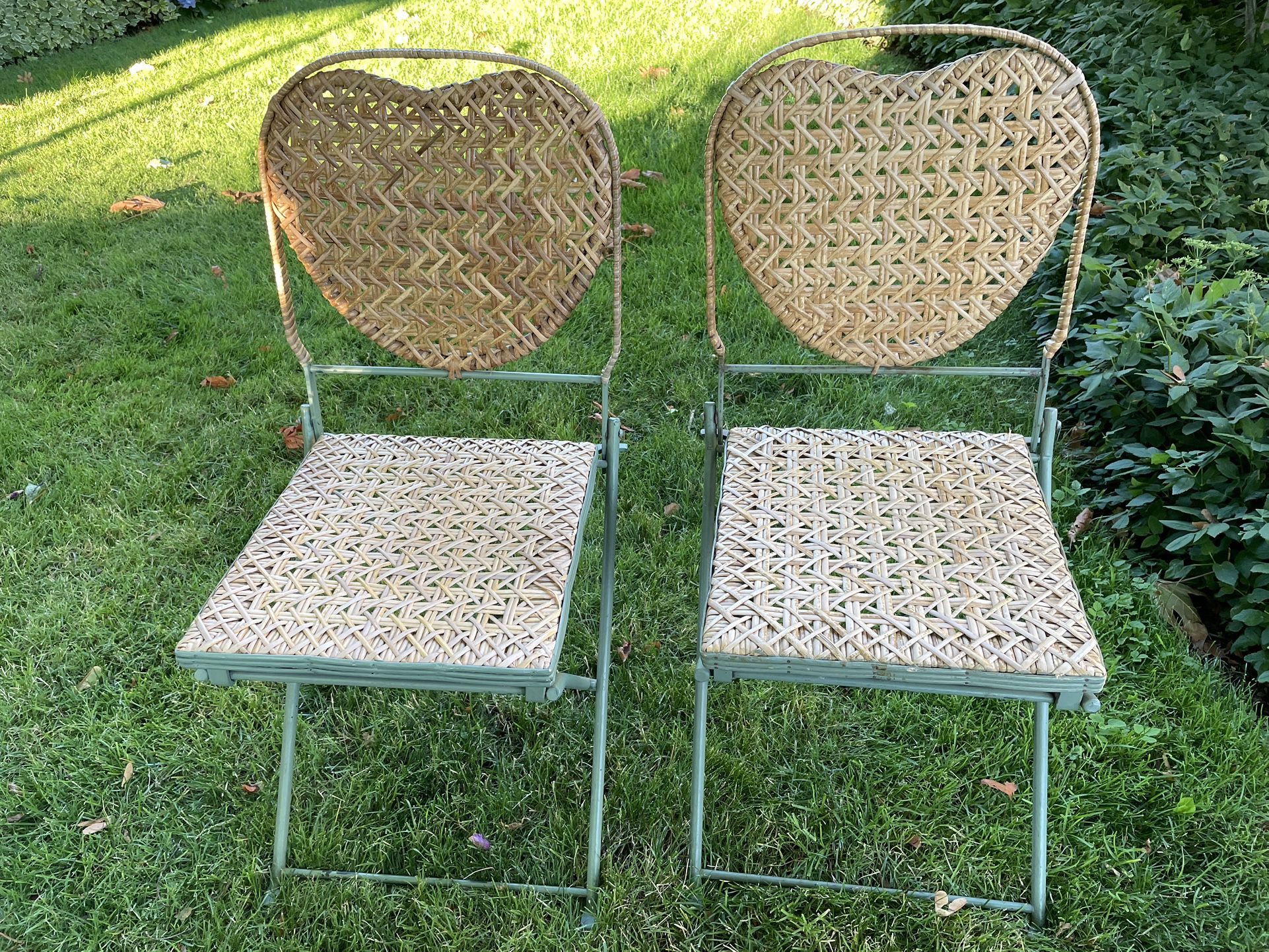 Vintage Rattan/Wicker Chairs