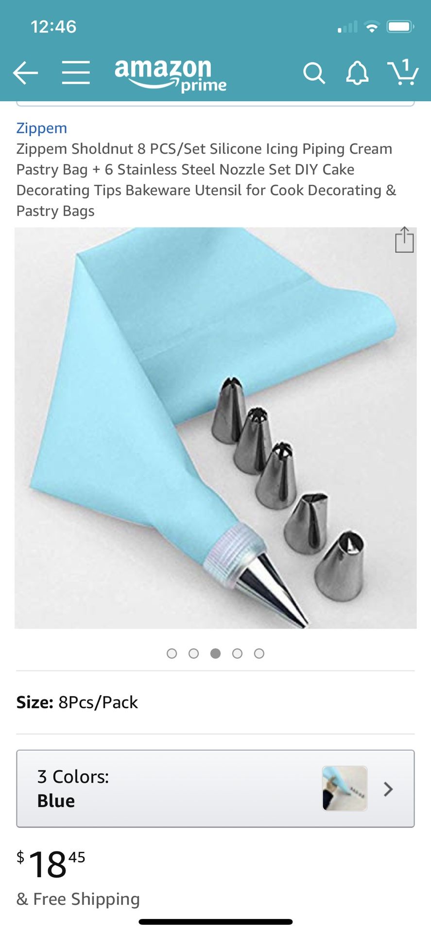 Silicons bag with mold