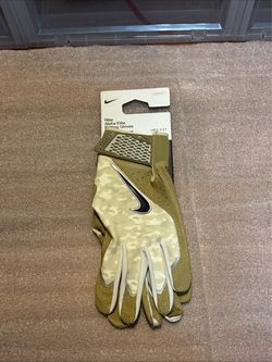 Nike Alpha Elite Batting Gloves Armed Forces Tan II5623-209 Rare Men’s Sz L NWT