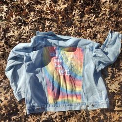 levi denim pride jacket 