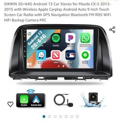 Android 13 Car Stereo For Mazda 2012-2015