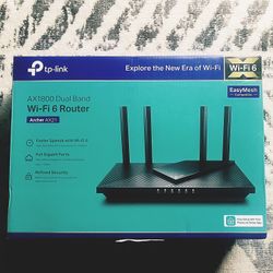 TP-Link AX1800 WiFi 6 Router (Archer AX21) – OPEN BOX, UNUSED!