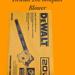 Dewalt 20v Compact Blower (Tool-Only) 