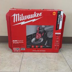 MILWAUKEE 2572B-21 AIR SNAKE M12 DRAIN CLEANING AIR GUN KIT 