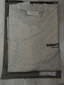 Fear Of God Essentials Dark Oatmeal T Shirt 