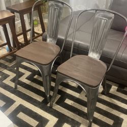 New StyleWell Gunmetal Dining Chair (Set of 2)