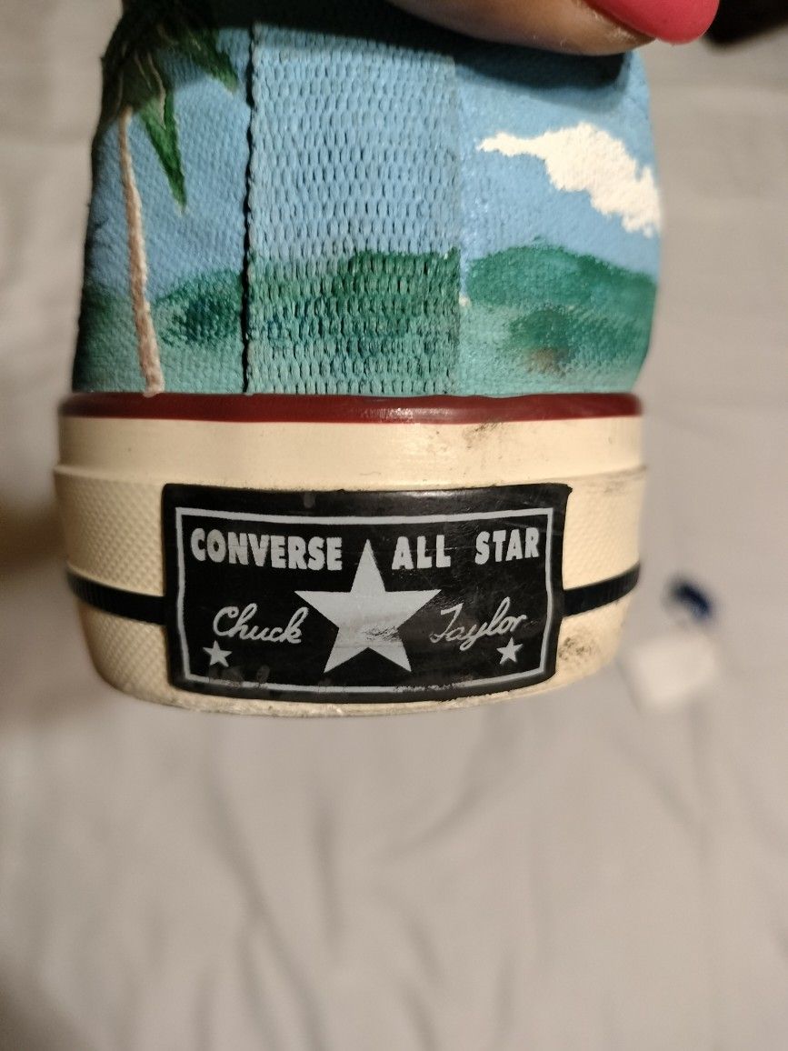 Lilo & Stitch Hand-painted Converse