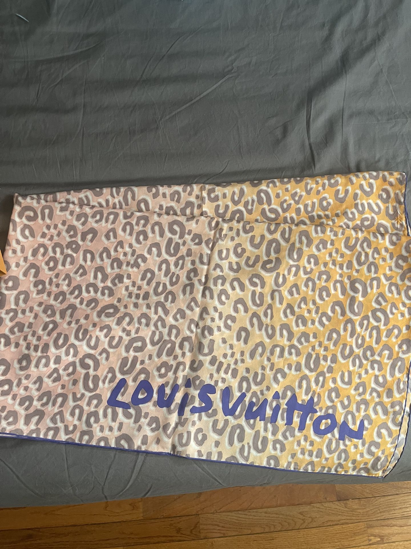 Louis Vuitton x Stephen Sprouse Leopard Print shawl