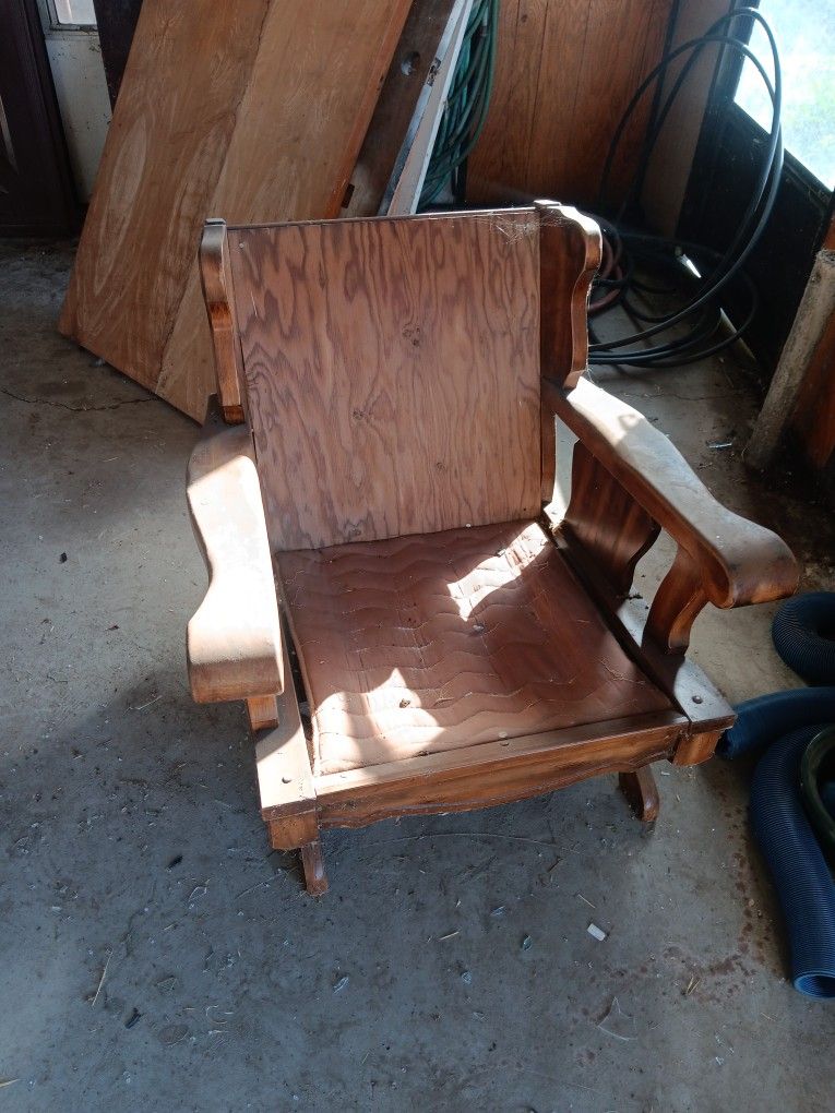 Wood Rosking Chair