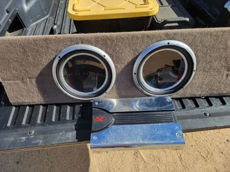 Rockford amp and subwoofer