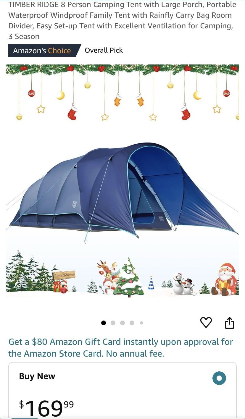 Timber Ridge 8 Person Tent
