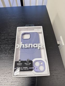New Ohsnap iPhone 15 MagSafe Purple/Crushed Orchid Case