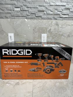 Ridgid 8 Tool Combo
