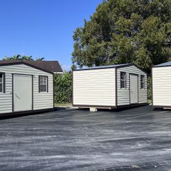 Shed Storage Space Casita De Patios Contains Rv Trailer 