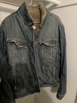 Old Navy Fur Jean Jacket. 