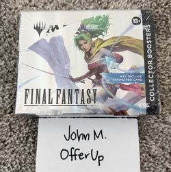 Magic: The Gathering Final Fantasy Collector’s Edition Booster Box ENGLISH NEW/SEALED