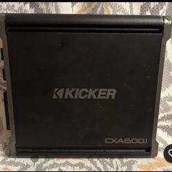 KICKER CX Series Class D Mono Amplifier - CXA6001