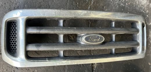 99-04 Ford F250 Super Duty Front Upper Chrome Grill Grille Oem