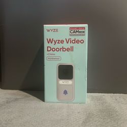 Wyze ~ Doorbell ~ + Chime  White 