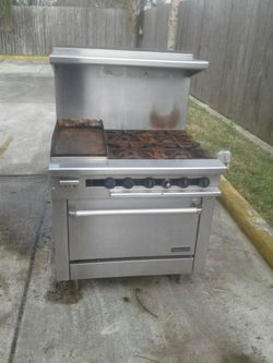 Restaurant stove