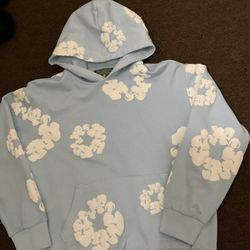 Denim Tears The Cotton Wreath Sweatshirt "Powder Blue'