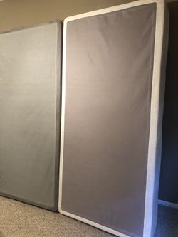 2 Twin Size Box Beds