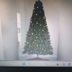 Artificial Christmas Tree 81/2 inches Cheap $95 OBO