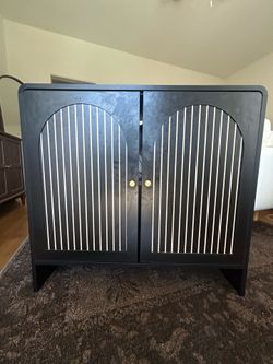 Accent cabinet, modern buffet, storage cabinet