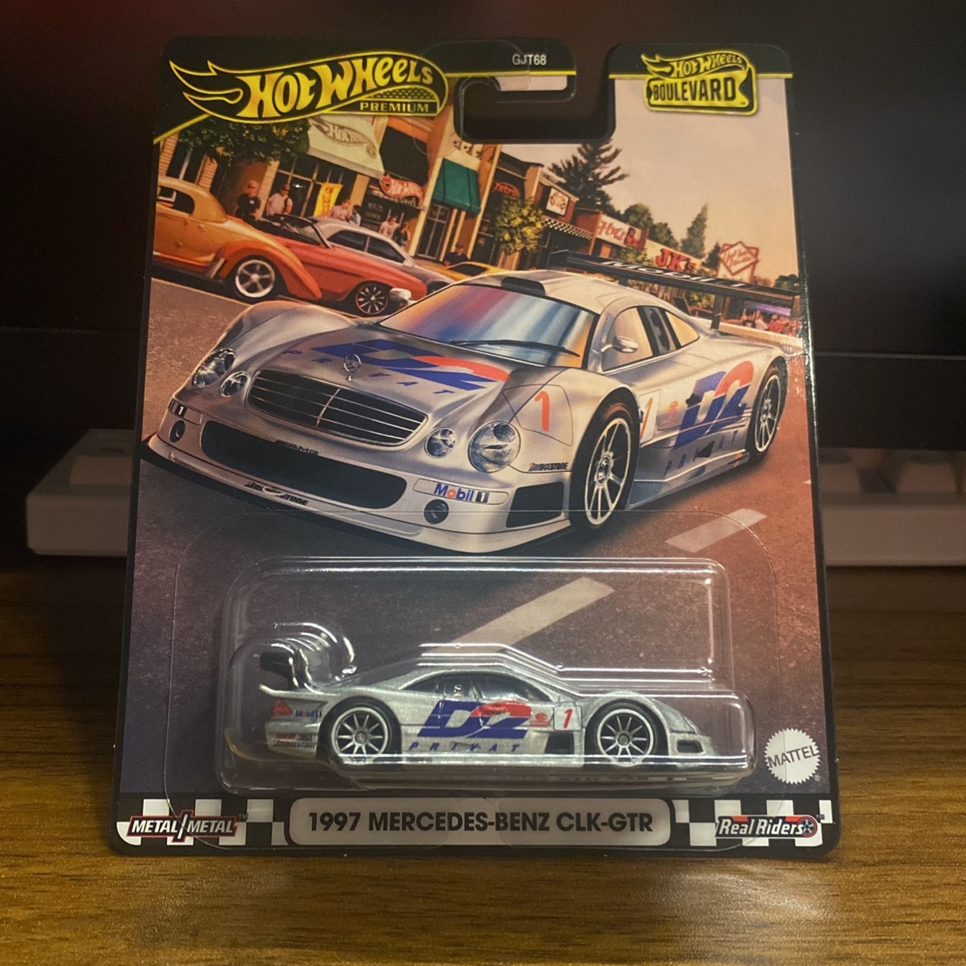 Mercedes CLK-GTR Hot wheels Premium